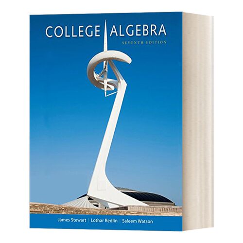 进口原版 大学代数 第7版 英文原版 College Algebra 精装 James Stewart 詹姆斯斯图尔特 微积分Calculus作者 进口英语原版书