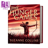 柯林斯 Suzanne 畅销书作 The SCHOLASTIC 精装 Hunger 饥饿游戏 插图版 进口原版 Illustrated 苏珊 Collins 英文原版 Games