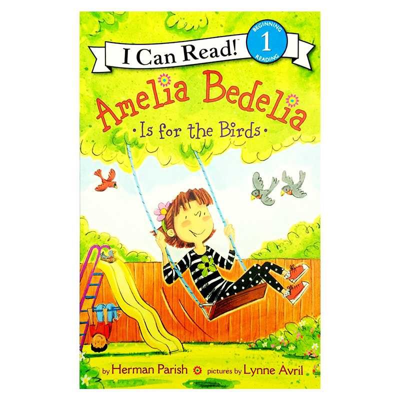 进口原版 Amelia Bedelia Is for the Birds 阿米莉亚贝迪利亚和鸟儿们   HarperCollins