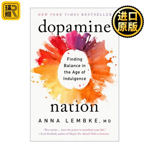 进口原版 英文原版 Dopamine Nation 多巴胺国度 临床心理学 医学 Anna Lembke 英文版 进口英语原版书籍   Dutton