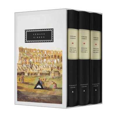 进口原版 Decline And Fall Of The Roman Empire Vol. 4-6 罗马帝国衰亡史 4-6 爱德华·吉本 Everyman精装收藏版 英文版 英文