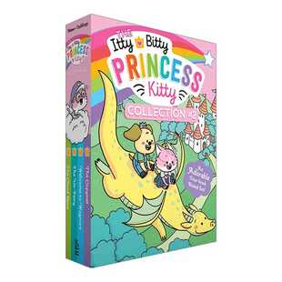 进口原版 英文原版 The Itty Bitty Princess Kitty Collection 2 小猫公主系列5-8盒装 贝蒂和凯蒂 英文版 进口英语原版书籍
