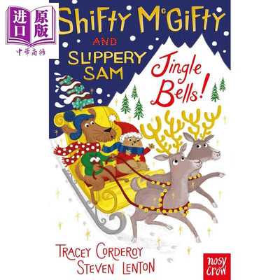 进口原版 *Shifty McGifty and Slippery Sam: Jingle Bells! 强强和盗盗7 英文原版 进口图书 亲子儿童故事绘本 5   Nosy Crow