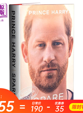 进口原版 *哈里王子自传 替补候补 平装 哈里王子萨塞克斯公爵 英国王室 Spare 英文原版 Prince Harry   Transworld Publishers L