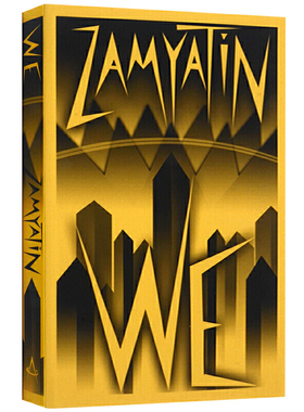进口原版 We 我们 英文原版小说 扎米亚金传世之作 反乌托邦三部曲源头之作 1984 美丽新世界 外国文学读物 Yevgeny Zamyatin