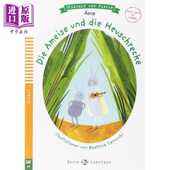 含音频 die 德文原版 德语分级阅 Publish Readers Die ELI Young 进口原版 und 蚂蚁和蝗虫 Heuschrecke German Ameise