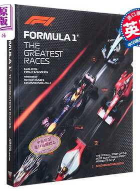 进口原版 *一级方程式 史上伟大的比赛 F1官方指南 Formula 1The Greatest Races 英文原版 Giles Richards   Headline publishing