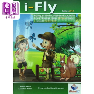 进口原版 *Cambridge YLE - A2 FLYERS - i-Fly - Teachers Overprinted book剑桥YLE-A2-FLYERS-i-Fly教师用书(不 GLOBAL ELT