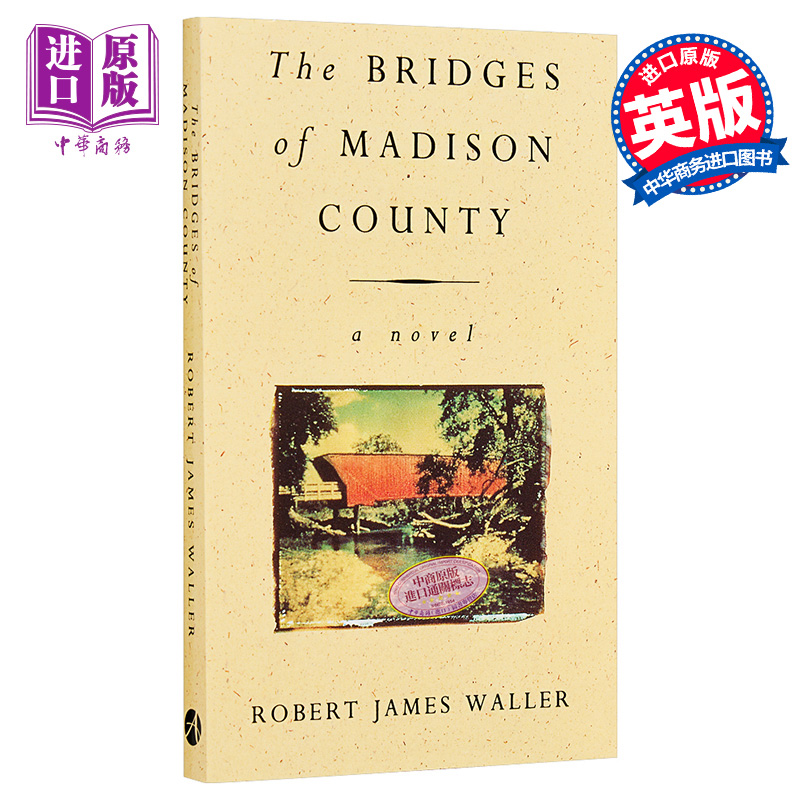 进口原版 *廊桥遗梦 英文原版 The Bridges of Madison County Waller   Cornerstone UK