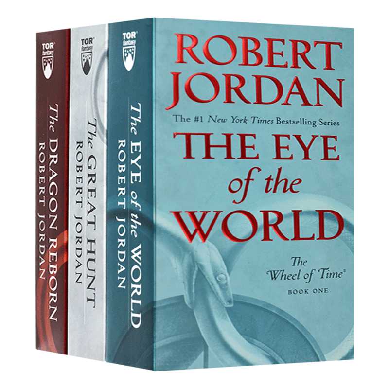 进口原版 The Wheel of Time Boxed 1-3 时间之轮1-3册盒装 英文原版小说 英文文学书 英文版进口原版英语书籍   Tor