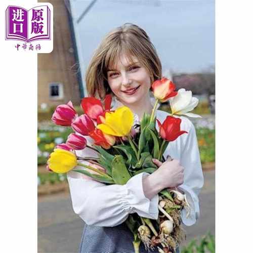 进口原版 *艾拉芙蕾雅写真集 百花缭兰 Ella Freya碍事梨脸模阿什莉 日文原版 エラフレイヤ写真集 百花繚蘭   講談社