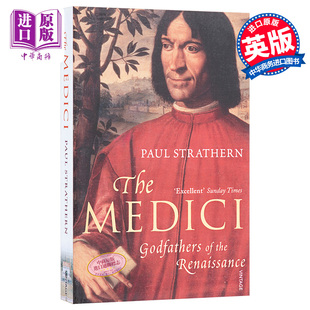 历史传记 The the Godfathers 英文原版 Medici Vintage 进口原版 Renaissance 帝国系列之文艺复兴教父：美第齐家族