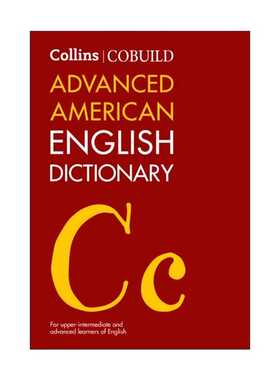 进口原版 英文原版 NEW Collins COBUILD Advanced American English Dictionary 新柯林斯美式英语学习词典 精装第三版 进口英