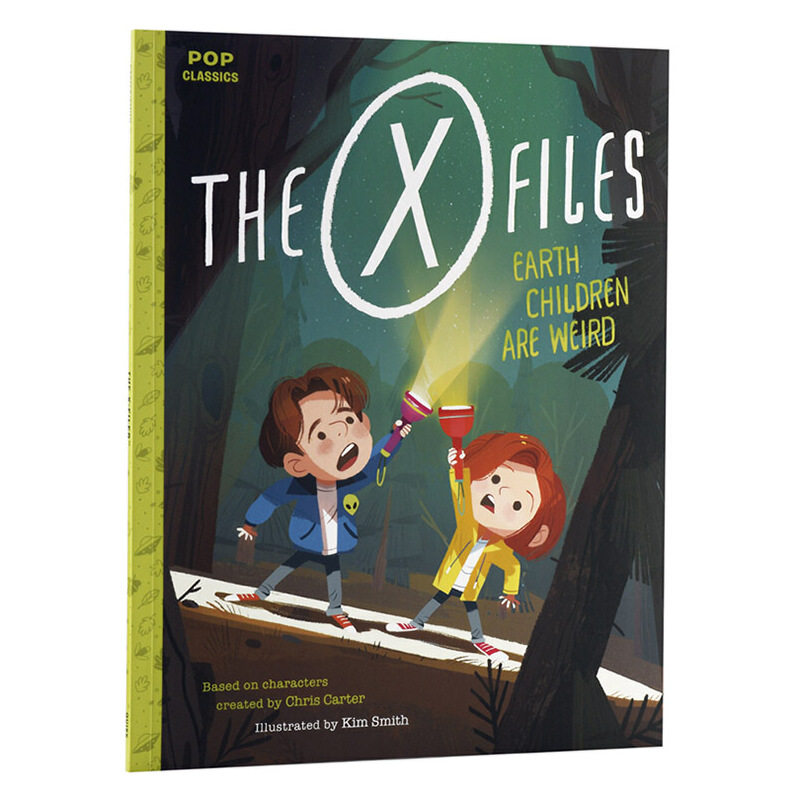 进口原版 *当代电影绘本系列 X档案 英文原版 The X-Files Earth Children are Weird 经典电影故事绘本 4-9岁   Quirk Books