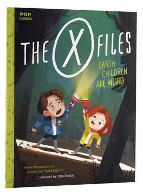 进口原版 *当代电影绘本系列 X档案 英文原版 The X-Files Earth Children are Weird 经典电影故事绘本 4-9岁   Quirk Books