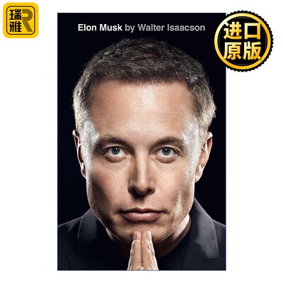 进口原版 Elon Musk 埃隆马斯克传记 特斯拉CEO 精装  Walter Simon