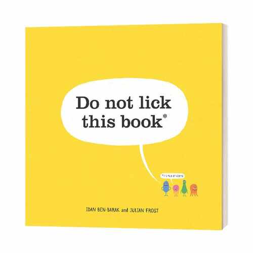进口原版 不要舔这本书 英文原版 Do Not Lick This Book 微生物科普绘本 精装绘本 英文版 Idan Ben-Barak 进口英语原版书籍