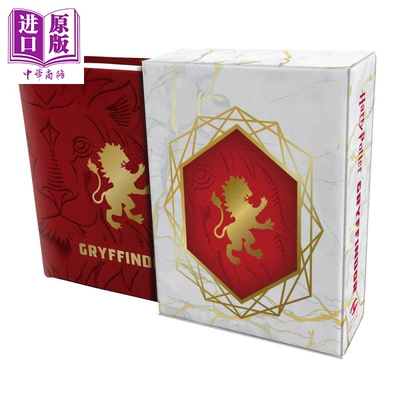 进口原版 *哈利波特迷你书 格兰芬多学院版 精装 英文原版 Harry Potter Gryffindor Tiny Book Insight Editions   Insight Editi
