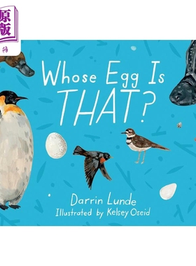 进口原版 *Whose Egg Is That? 那是谁的蛋呢？英文原版精装儿童科普绘本 动物知识百科图画书 进口精品绘本儿童读   Charlesbridg