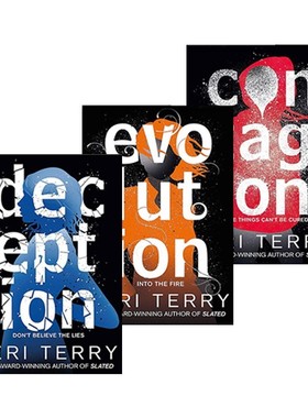 进口原版 Dark Matter Trilogy - Contagion, Deception, Evolution 暗黑物质3本套装 传染 欺骗 进化 反乌托邦小说凯拉三部曲