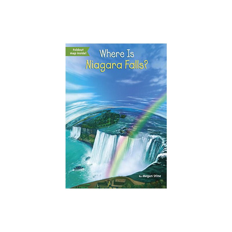 进口原版 尼亚加拉大瀑布在哪里？英文原版 Where Is Niagara Falls?   Grosset & Dunlap