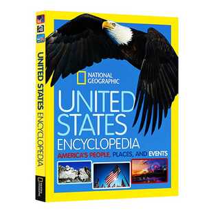 进口原版 瑞雅进口 United States Encyclopedia 美国百科大全 英文原版 英文版 精装 National Geographic Kids   National