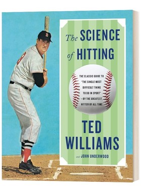 进口原版 棒球击打的科学 英文原版 Science of Hitting 巴菲特推荐 英文版 Ted Williams，John Underwood 进口英语原版书籍