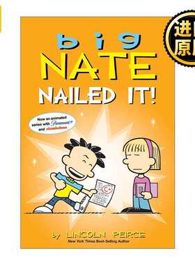 进口原版 Big Nate: Nailed It! 大内特28 英文原版  Lincoln Andrews