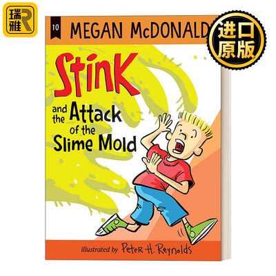 进口原版 英文原版 Stink and the Attack of the Slime Mold 臭小子斯汀克系列10 斯汀克与粘液霉菌的攻击 儿童中级读物 英文