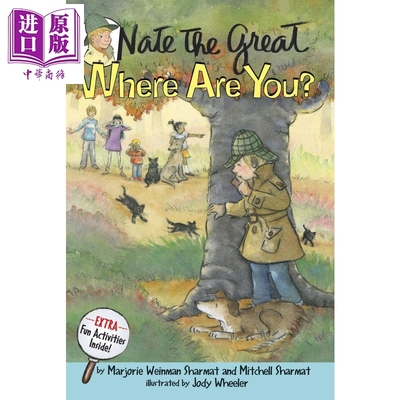 进口原版 *Nate the Great Where Are You 小侦探内特27 桥梁章节书 7-12岁 英文原版 进口图书 儿童小初文学故事书   Random Hous
