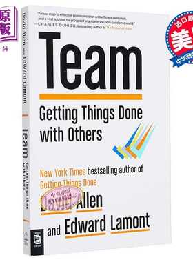 进口原版 *团队 与他人一起完成任务 Team Getting Things Done with Others 英文原版 David Allen Edward Lamont   Random House