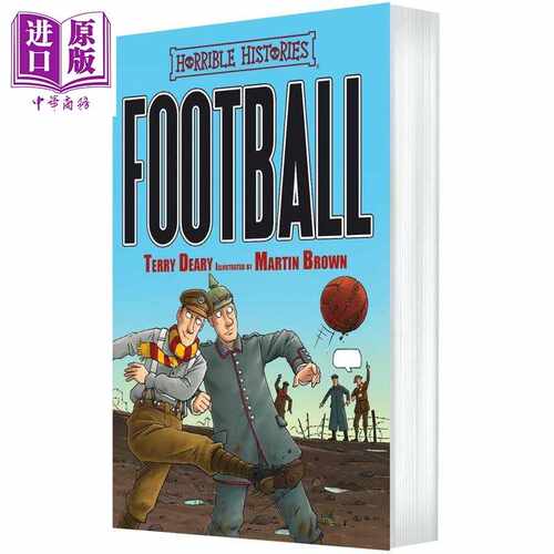 进口原版 *足球 讨厌的历史系列 Football Horrible Histories 英文原版 Terry Deary Martin Brown 世界杯相关书    Scholastic U