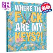 进口原版 英文原版 我 Adventure the Editio Keys Search Hugh Jassburn Find 钥匙到底在哪儿 And Where Viva Are