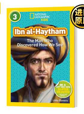 进口原版 英文原版 National Geographic Kids Readers L3 Ibn al-Haytham 国家地理分级读物第3级 海什木物理学家数学家 英文