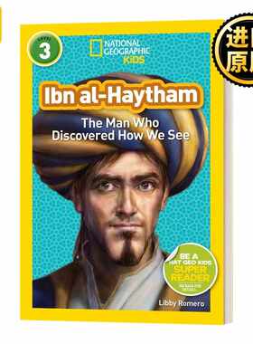 进口原版 英文原版 National Geographic Kids Readers L3 Ibn al-Haytham 国家地理分级读物第3级 海什木物理学家数学家 英文