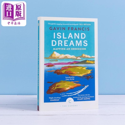 进口原版 *岛屿之梦 描绘痴迷 入围WATERSTONES年度图书奖 英文原版 Island Dreams Mapping Obsession Gavin Franc   Canongate B