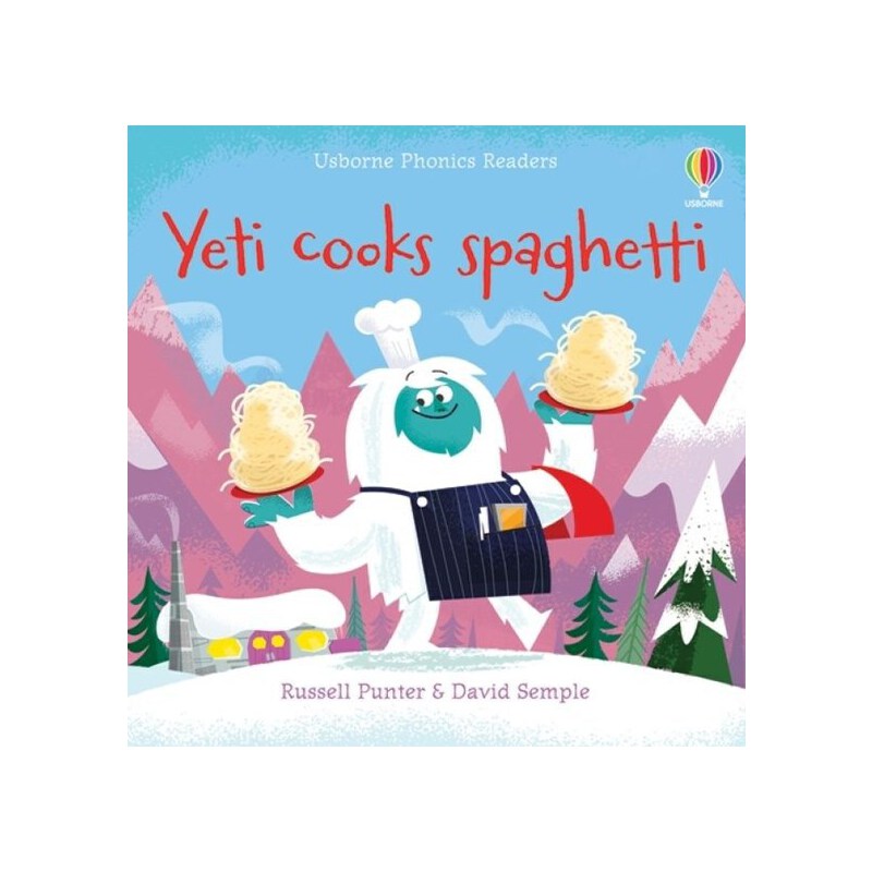 进口原版 *Yeti cooks spaghetti 雪人煮意粉 英文原版 进口图书 儿童绘本 动物故事图画书 精品绘本 故事书 Usborn   Usborne Pub