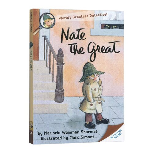 进口原版 大侦探内特 英文原版 Nate The Great 汪培珽书单 小侦探内特 儿童章节桥梁书 Marjorie Weinman Sharmat   Yearling