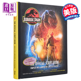 Park Book 侏罗纪公园 Jurassic 侏罗纪公园恐龙 Edi 进口原版 电影画册 The 英文原版 Mottram James Script Insight 影视相关