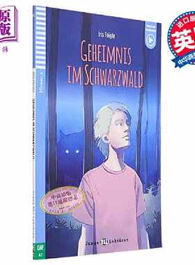 进口原版 *Junge ELI Lektüren 系列 Geheimnis im Schwarzwald 黑森林之谜 含音频 德文原版 德语分级阅读读物 儿   ELI Publish