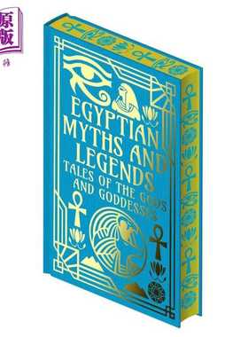 进口原版 *大角星经典文学 埃及神话和传说 精装刷边版 Egyptian Myths and Legends 英文原版 EA Wallis Budge   Arcturus Publis