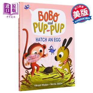 Pup 英文原版 儿童英文漫 Hous 进口原版 波波与狗狗4 Random Egg Hatch 小初文学 桥梁漫画图像小说 and 进口图书