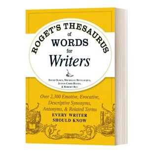进口原版 Roget's Thesaurus of Words for Writers 罗氏写作者词典 英文版 进口英语原版书籍 英文原版 英英字典 Adams