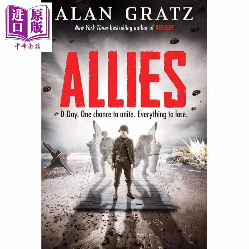 进口原版 *盟国 平装 Allies 英文原版 Alan Gratz 历史战争小说   Scholastic UK