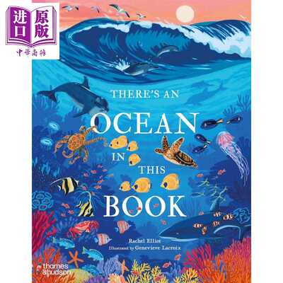 进口原版 *藏在书中的海洋 Theres an Ocean in This Book 英文原版 儿童科普绘本 自然科学图画书 精装精品绘本 进   Thames and