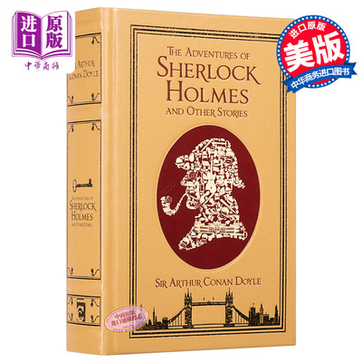进口原版 The Adventures of Sherlock Holmes福尔摩斯皮革精装全集   Canterbury Classics