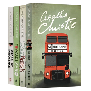 进口原版 Miss Marple 马普尔小姐探案第三季4册 英文原版 阿加莎系列 推理侦探小说 伯特伦旅馆之谜 无妄之灾 复仇女神 进口英