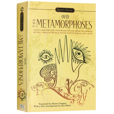 进口原版 The Metamorphoses 变形记 英文原版 古罗马诗人奥维德作品 古希腊罗马神话集 Ovid 全英文版进口英语书籍 正版 Signe