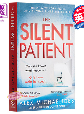 进口原版 *沉默的病人 英文原版 The Silent Patient 纽约时报畅销书 豆瓣高分 惊悚小说 Alex Michaelides   ORION