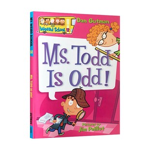 Todd 书籍 Ms. School Gutman 进口英语原版 Odd Dan 疯狂学校第一季 英文原版 Weird 进口原版 HarperColli 英文版